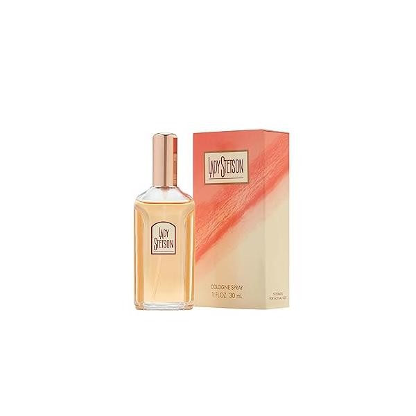 Stetson Lady by Scent Beauty - Perfume for Women Feminine, Fierce, Woody, and Heady with Fragrance Notes of Peach, Rose, Sandalwood 1.0 Fl Oz
