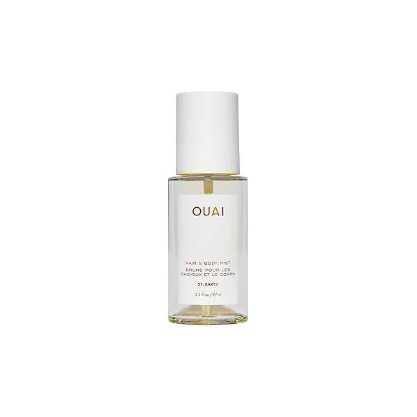 OUAI St. Barts Hair and Body Mist - Tropical-Scented Perfume Spray Notes of Dragonfruit, Orange Blossom, Tuberose & Musk (3.3 Fl Oz)