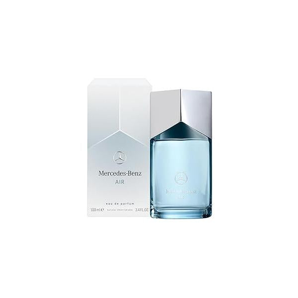 Mercedes Benz Air Eau de Parfum - Long Lasting Cologne for Men Tonka Bean, Lavender, Patchouli Travel Size Perfume 3.4 oz EDP