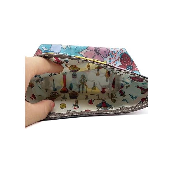 Pink Ballet Girls Make-Up Cosmetic Bag Carry Case, 14 Patterns (P11417018)