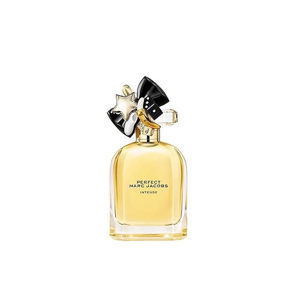 Marc Jacobs Perfect Intense Eau de Parfum - Woody Floral Women's Perfume With Notes of Daffodil, Jasmine, Roasted Almonds & Sandalwood