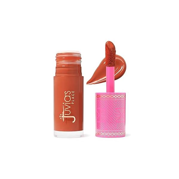 Juvia's Place Blushed Liquid Blush BarbieRose - Dewy Tint Cheeks Makeup Glow Pigment Effortless Beauty Long Lasting Cosmetics Soft Creamy Natural Buildable All Skin Color Light Flawless Finish Blend