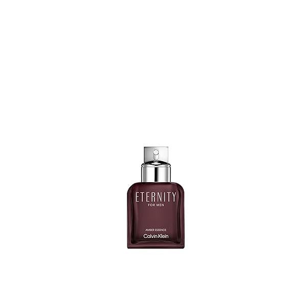 Calvin Klein Eternity Amber Essence Parfum - Ambery Men's Cologne With Notes of Green Mandarin, Cistus Absolute, Benzoin & Bourbon Luxury Perfumes for Men Long Lasting Fragrance