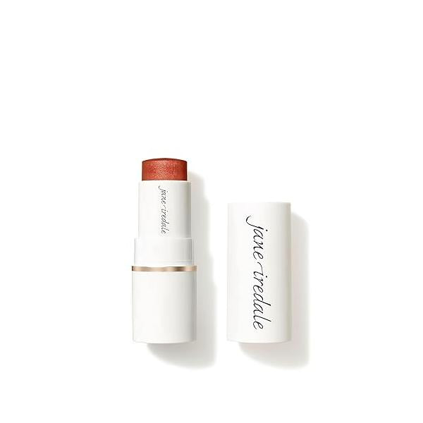 jane iredale Glow Time Blush Stick | Creamy Multitasking Makeup with Skin Nourishing Ingredients Non-Comedogenic, Vegan & Cruelty-Free 5 Shades