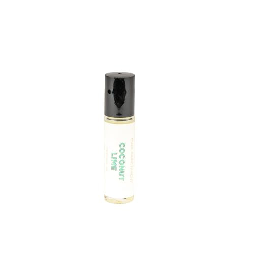 Coconut Lime Verbena Roll on Perfume Oil | .3 ounces Roll On Bottle | Phthalate Free Fragrance |