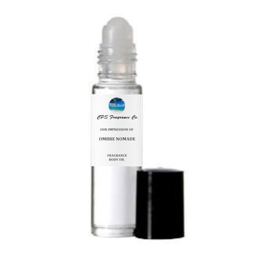 OMBRE LEATHER For Women & Men Type Hypoallergenic Pure Perfume Body Oil Roll On 1/3oz (10ml) CPS Fragrance Co. Impression made with Pure essential Oils + Organic Fractionated Coconut Oil