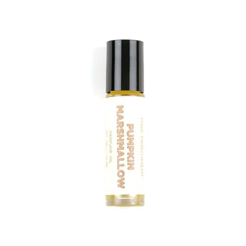 Pumpkin Marshmallow Roll On Perfume Oil - .3 ounces Roll On Bottle | Phthalate Free Fragrance | Perfume For Women | Fall Perfume