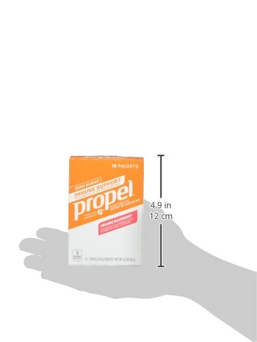 Propel Immune Support Powder Orange Raspberry
