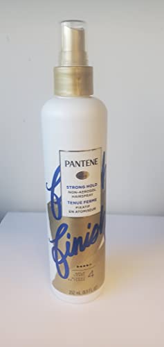 Pantene Pro-V Style Series - Non-Aerosol Hairspray - Extra Strong Hold (4) - Net Wt. 8.5 FL OZ (252 mL) Per Bottle - Pack of 2 B