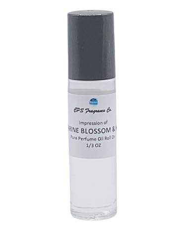 NECTARINE BLOSSOM & HONEY For Women & Men Type Hypoallergenic Pure Perfume Body Oil Roll On 1/3oz (10ml) CPS Fragrance Co. Impression made with Pure essential Oils + Organic Fractionated Coconut Oil