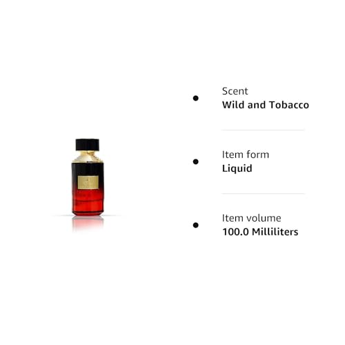 Paris Corner WILD AND TOBACCO EMIR Perfume EDP 3.4Fl Oz