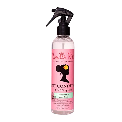 Camille Rose Mint Condition Braid + Scalp Spray To Hydrate, Reduce Breakage, And Provide Relief From A Dry, Itchy, Flaky Scalp |