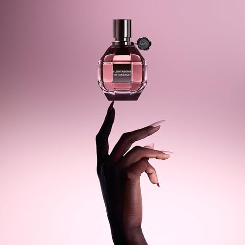 Viktor&Rolf - Flowerbomb Eau de Parfum - Mother's Day Perfume Set - Floral & Woody - With Notes of Vanilla, Jasmine, & Rose - 3.4 Fl Oz & 2 0.34 Fl Oz Travel Size Fragrances