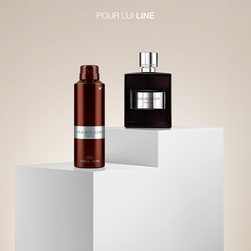 Mauboussin - Pour Lui 100ml (3.3 Fl Oz) - Eau de Parfum for Men - Fern & Modern Scents