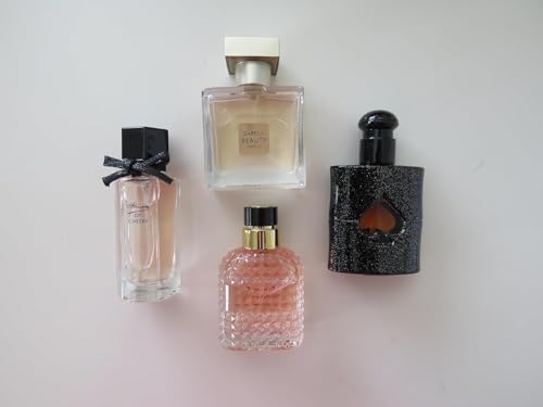 Women's Perfume Set: 4 Floral and Fruity Fragrances in a Gift Box, 105(25ml x3 +30ml) ml Total (3.5oz). Perfect for Gifting or Personal use, Elegant and Timeless Scents for any Accasions