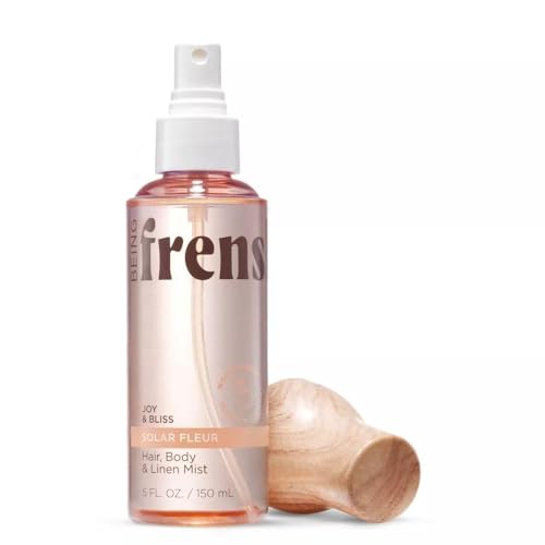 Being Frenshe Hair, Body & Linen Mist Body Spray & Hair Perfume - Solar Fleur - 5 fl oz