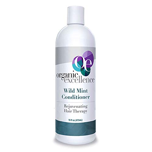 Organic Excellence Wild Mint Conditioner, Paraben And Sulfate Free, All Natural, Color Safe - 16 Oz