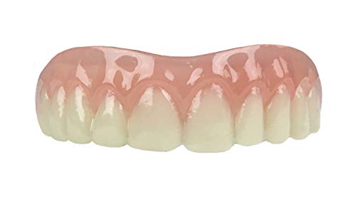 Professional Cosmetic Upper - New from Instant Smile! Hand Crafted Detail, Custom fit at Home! Works Best in Medium to Large Sized Mouths.