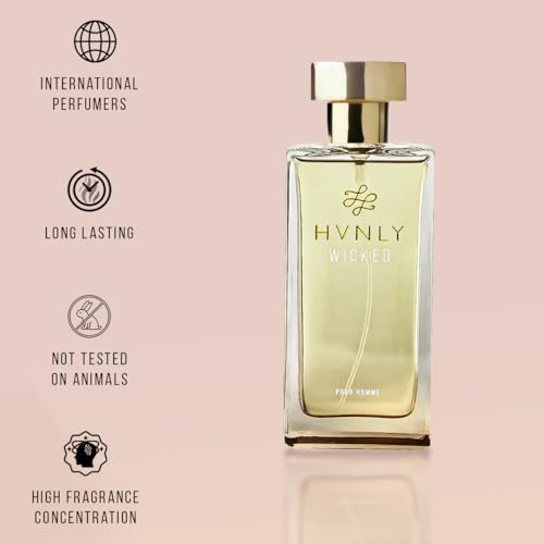 Wicked Leathery Perfume For Men, | An ideal Gift for Men | Premium, Strong & Long Lasting Fragrance | Dark woods & Musk 1 oz (Pack of 1)