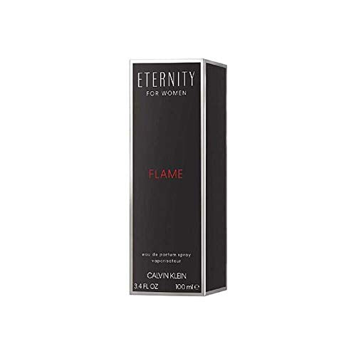 Calvin Klein Eternity Flame Eau De Parfum- Women's Floral Perfume – With Notes of Mandarin & Sweet Pea – Long Lasting Fragrance