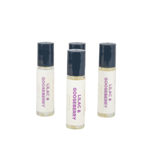 Lilac and Gooseberry Roll on Perfume Oil | .3 ounces Roll On Bottle | Phthalate Free Fragrance | Perfume For Women