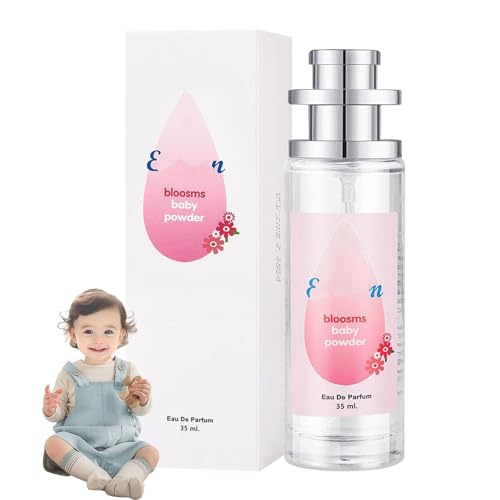 Ebyveen Baby Powder Perfume, Elyven Baby Powder Perfume, An Eau De Parfum, Elyven Baby-Soft Perfumes Spray, Floral & Creamy Aroma for Women & Men (B)