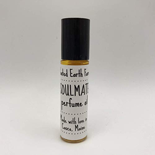 Soulmate Perfume Oil - Roll On Scent - Patchouli Lemon Ginger Grapefruit - Perfect for Date Night
