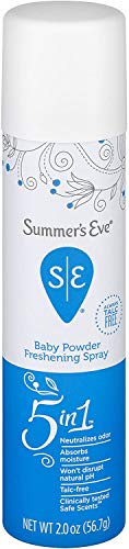 Summers Eve Deodorant Spray Baby Powder - 1 X 2 Oz