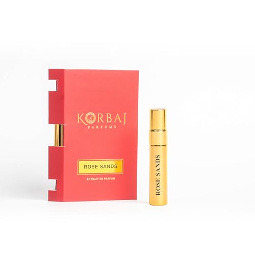 Mini Sample Collection Long Lasting Arabian Perfume for Women, EDP Mens Cologne with Fresh and Fruity Notes 5ml (5ml, Rose Sands)