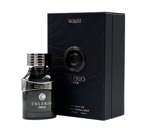 Celerio Oros Eau De Perfume Men - Celerio Perfum Unisex Suitable for Men & Women - Long Lasting Cologne Mist & Body Spray, 3.4oz (BLACK, 80% vol)
