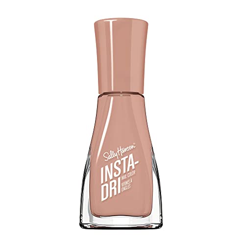 Sally Hansen Insta-Dri Nail Polish Lacquer, Taupe Priority, 0.31 Fl Oz