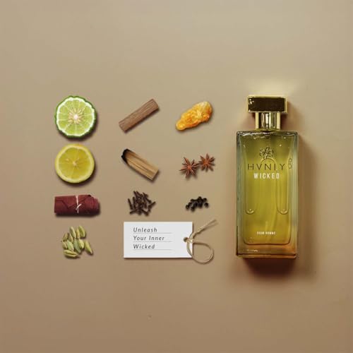 Wicked Leathery Perfume For Men, | An ideal Gift for Men | Premium, Strong & Long Lasting Fragrance | Dark woods & Musk 1 oz (Pack of 1)