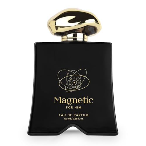 Mood Collection Magnetic Eau De Parfum for Him with Grapefruit, Jasmine and Vanilla |Premium, Long Lasting Fragrance Perfume for Men, 100 ML