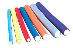 Annie 10 ' ' Long Flexible Twist-flex Hair Roller Rods, 11/16 '' Gray