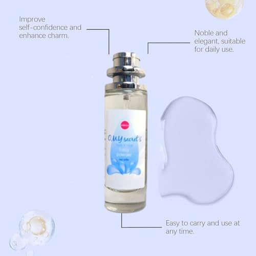 Ebyveen Baby Powder Perfume, Elyven Baby Powder Perfume, An Eau De Parfum, Elyven Baby-Soft Perfumes Spray, Floral & Creamy Aroma for Women & Men (B)