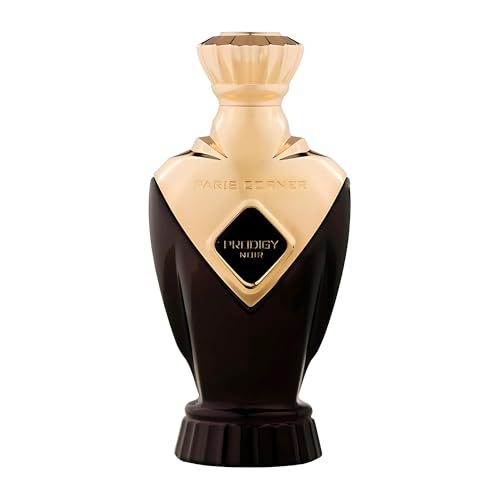 Paris Corner Prodigy Noir EDP Perfume 3.4 Fl Oz for Unisex | Luxurious and Mysterious Perfume for Women & Men | Featuring Bergamot, Warm Spices