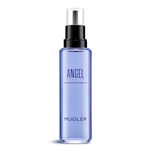 Mugler - Angel Stellar - Eau de Parfum Refill - Womens Perfume - Ambery Gourmand - With Pistachio, Vanilla & Woody Accord - 3.4 Fl Oz