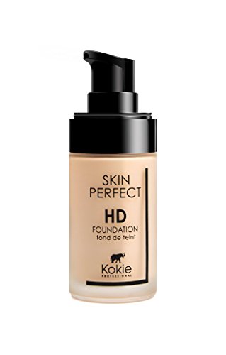 Kokie Cosmetics Hd Foundation, 10W, 1.01 Fluid Ounce