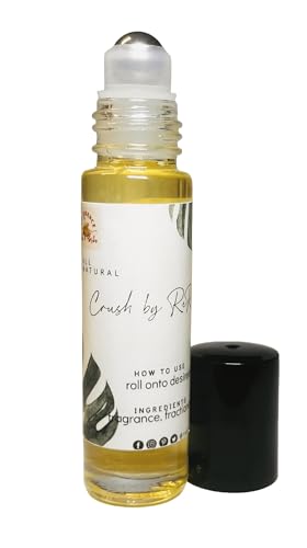 Perfume Impression of Crush by RiRi - Roll On Non-Alcohol based Long lasting, Fresh Notes of Bergamot, Mandarin, Pink Pepper, Rose, Ylang-Ylang, Musk, Cedar