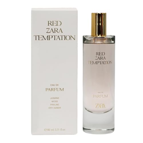 Zara Red Temptation Women Perfume Luxurious Floral and Woody Amber EDP Eau de Parfum 80ml (2.71 fl. oz)
