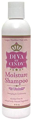 Diva By Cindy Sulfate Free Moisture Shampoo 8 Oz