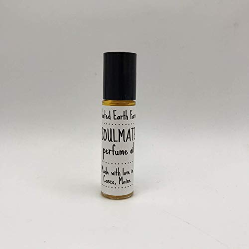 Soulmate Perfume Oil - Roll On Scent - Patchouli Lemon Ginger Grapefruit - Perfect for Date Night