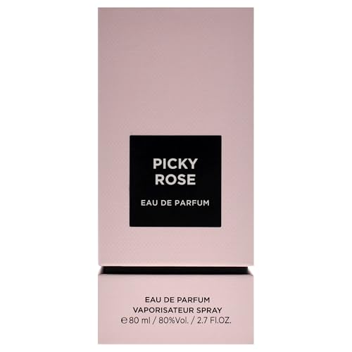 Fragrance World - Picky Rose EDP 80ml Perfumes for Women | Amber Vanilla Fragrance for Women Exclusive I Luxury Niche Perfume Made in UAE