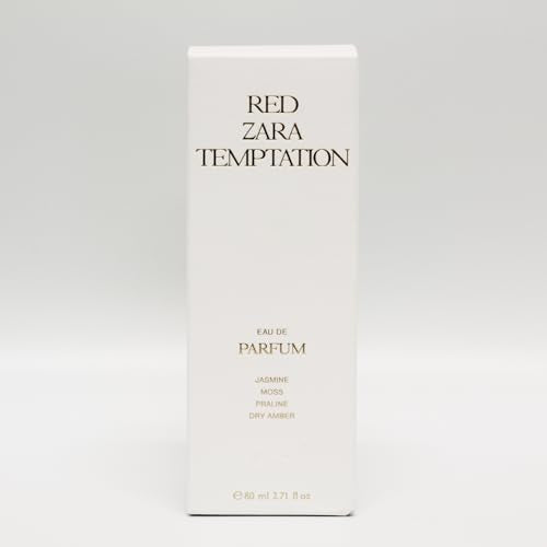 Zara Red Temptation Women Perfume Luxurious Floral and Woody Amber EDP Eau de Parfum 80ml (2.71 fl. oz)
