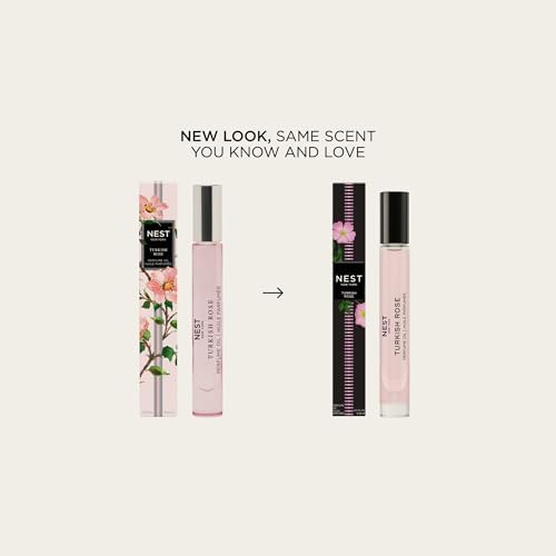 NEST New York Turkish Rose Perfume Oil (Rollerball) - 6 mL - Vegan & Cruelty Free