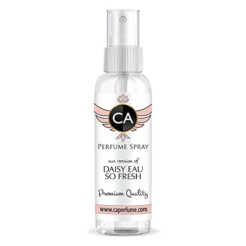 CA Perfume Impression of Daisy Eau So Fresh For Women Fragrance Dupes Eau de Parfum Spray Refillable Bottle 2 Fl Oz/60ml-X1