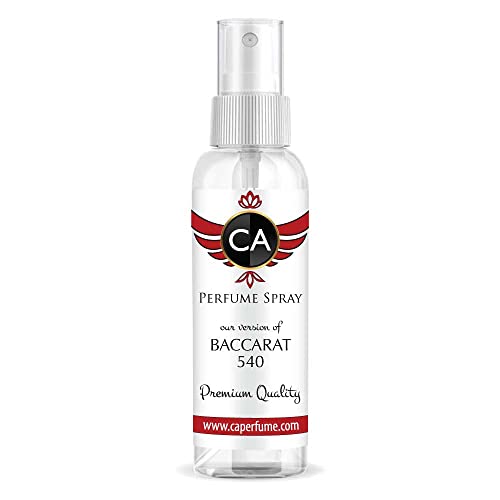 CA Perfume Impression of Amber Rouge Safron For Women and Men Fragrance Eau de Parfum Spray 2 Fl Oz/60ml-X1