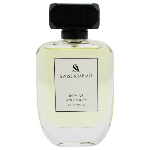 Swiss Arabian Jasmine and Honey - Arabian Perfume for Women - Long Lasting for Women - Women's Perfume - White Floral, Honey Scent - 3.4 oz