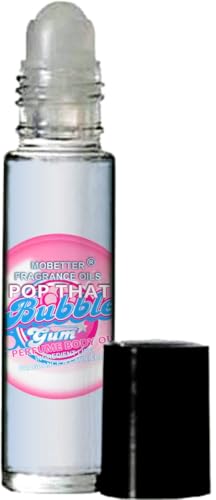 MOBETTER FRAGRANCE OILS Pop That Bubble Gum Perfume Body Oil 1/3 oz roll on Glass Bottle