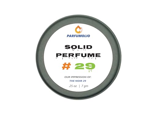 Solid Perfume #29 Inspired by The Noir 29 Unisex Portable Non-Spill Fragrance Concentrated Long Lasting 7gm / 0.25 oz
